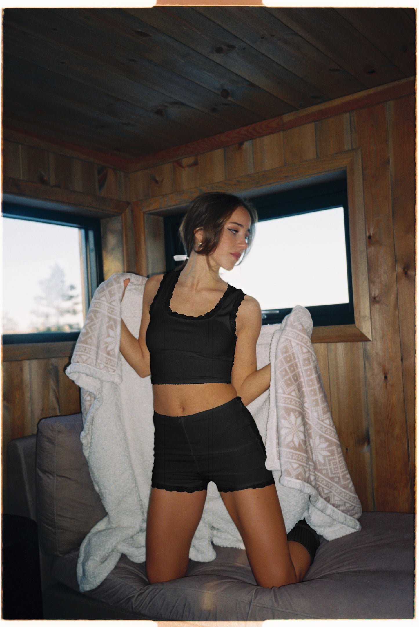 Black pjs set
