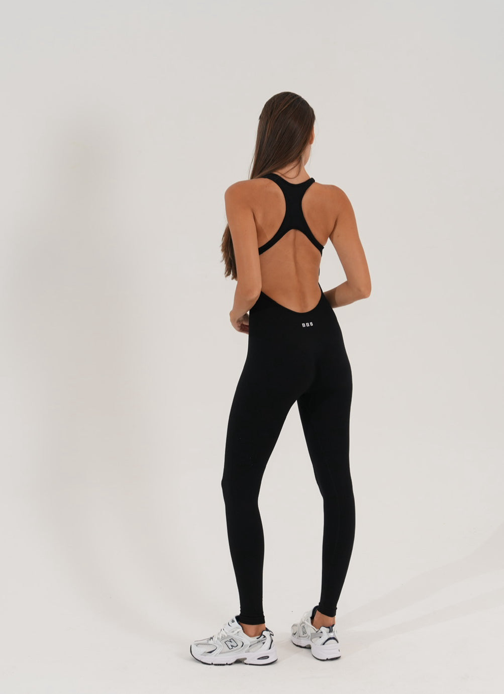Long open back unitard