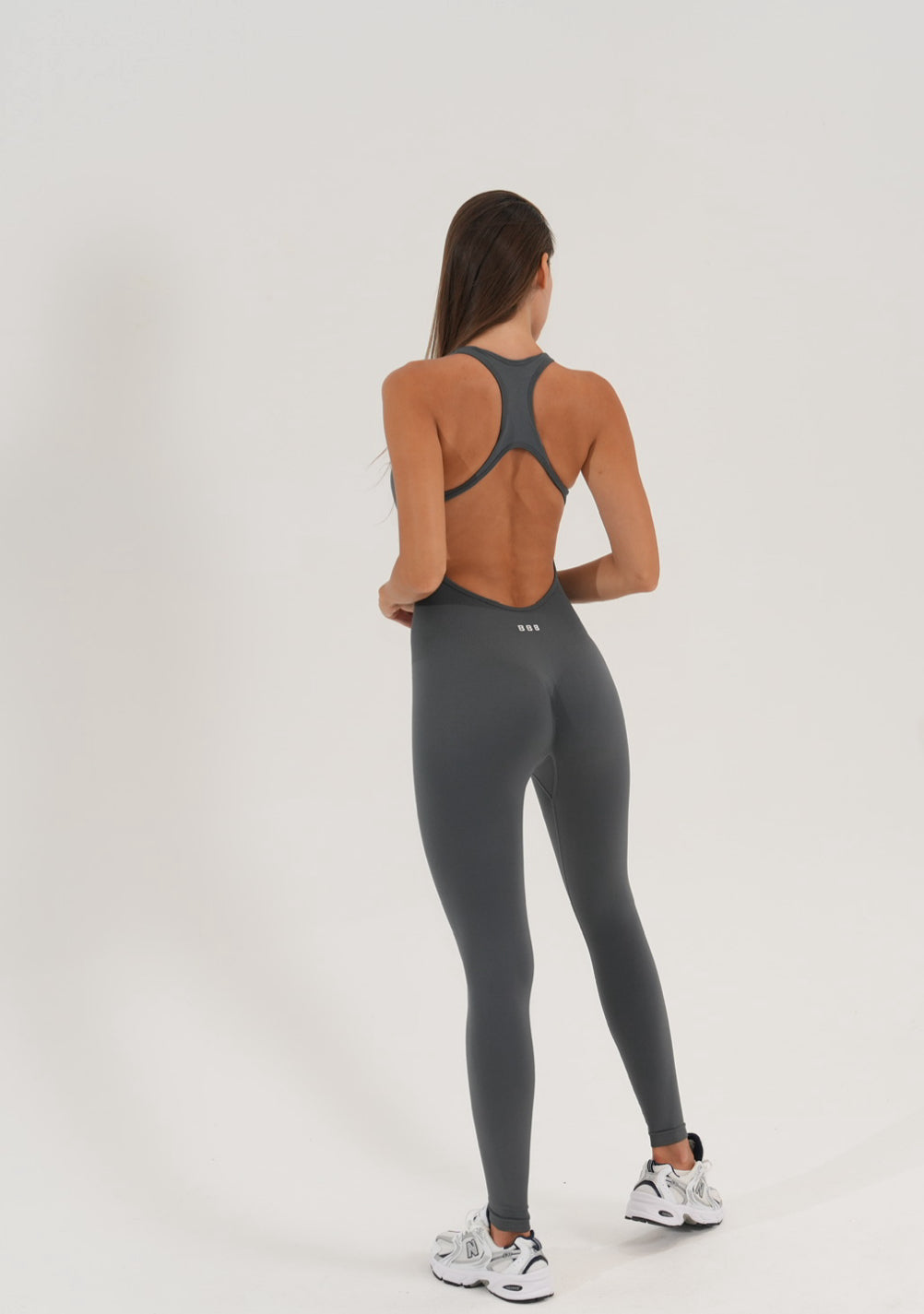 Long open back unitard