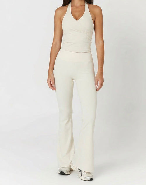 Silhouette flare leggings