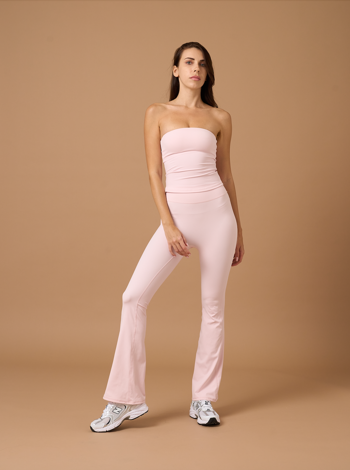 Silhouette flare leggings